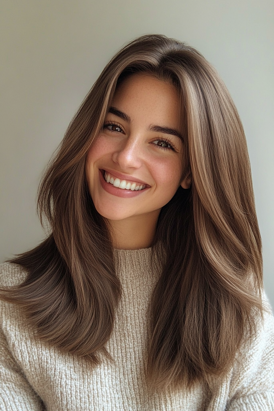 10. Sable Sleek Layers (Loose Hairstyles) - Loose Hairstyles