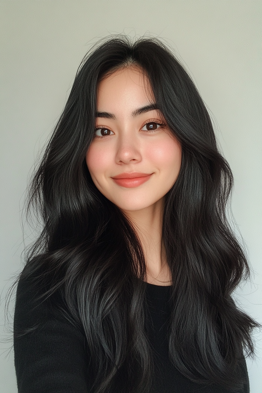 26. Softly Blended U-Cut in Natural Black (Spring Haircuts) - Spring Haircuts