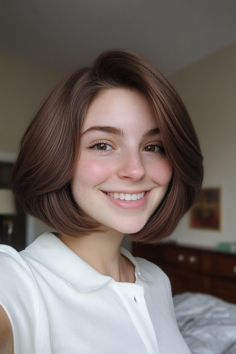 5. Classic Ash Brown Pageboy (70S Haircuts For Women) - 70S Haircuts For Women