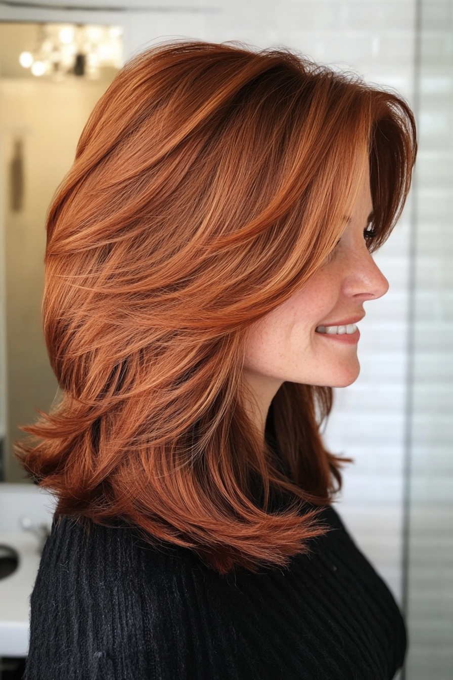 25. Classic Auburn Soft Shag (70S Haircuts For Women) - 70S Haircuts For Women