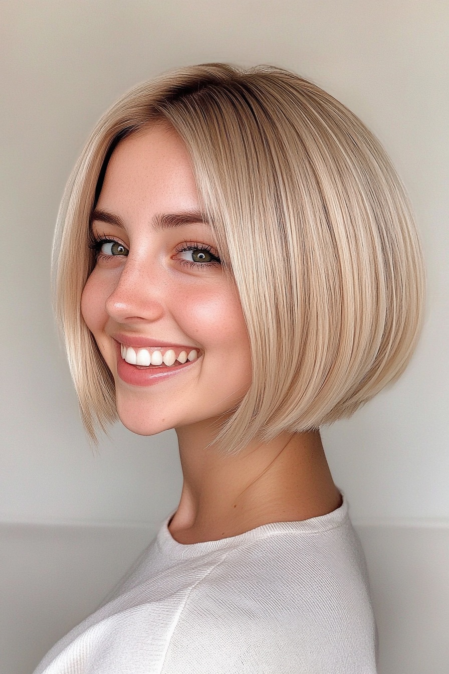 25. Honey Blonde Bowl Cut (Short Blonde Haircuts For Fine Hair) - Short Blonde Haircuts For Fine Hair